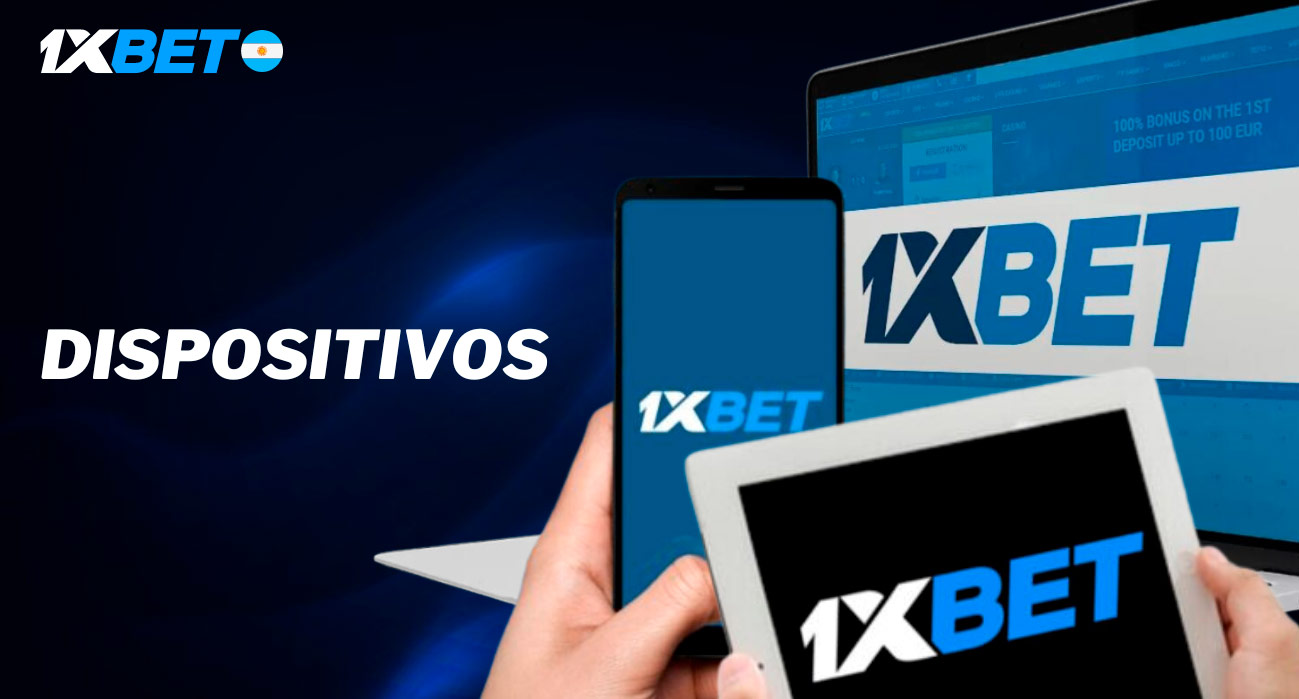 ¿En qué dispositivos puedes registrarte en 1xBet?