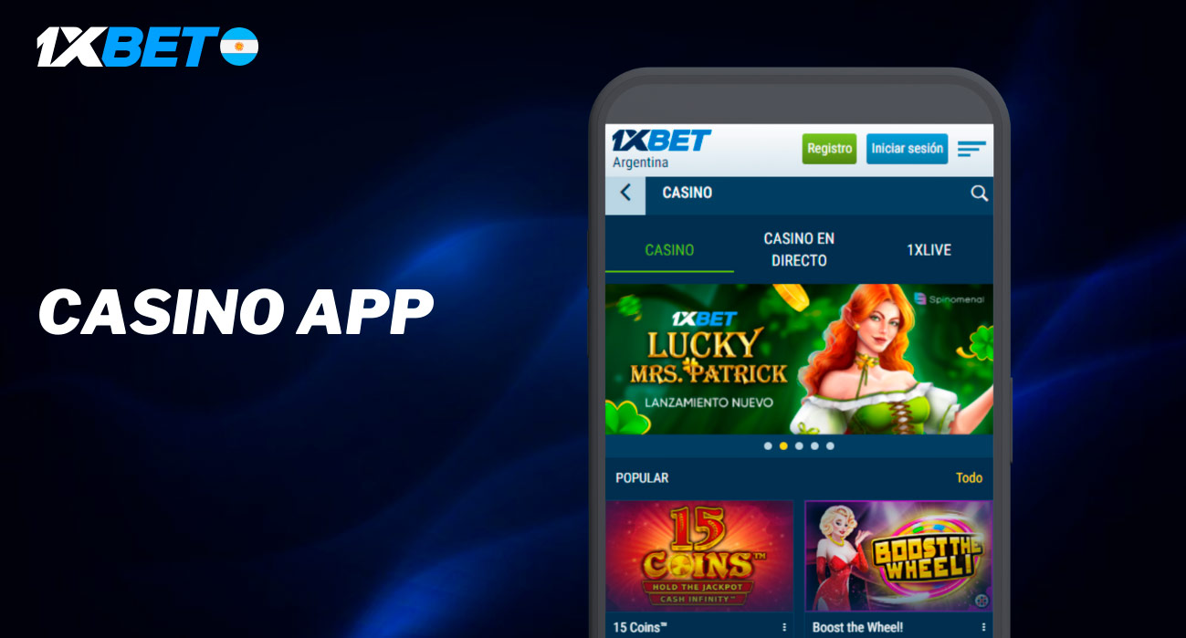 Descarga la app gratuita del casino en línea 1xBet